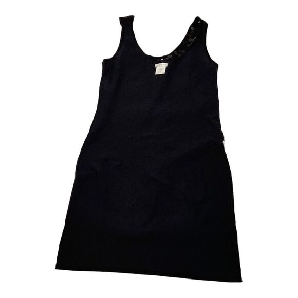 Worthington Women’s Black Sleeveless Sequin Knee Length Dress Size M. - Picture 13 of 16